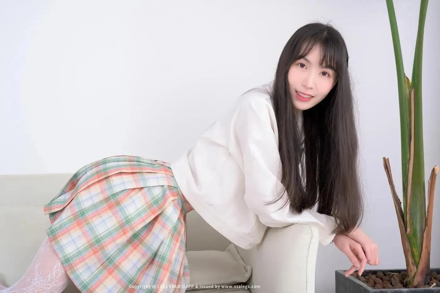 [SSA丝社]超清写真 NO.677 腿模团团的白色网袜（下） [68P]插图7